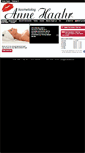 Mobile Screenshot of annehaahr.dk